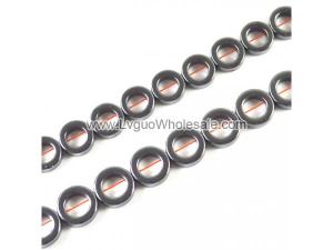 Non magnetic Hematite Beads, Donut,Grade A, Different size for Choice, Length:16 Inch, Sold By Strand
